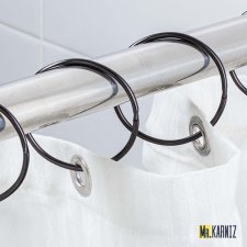 Кольца для штор Rings Black 16 шт.