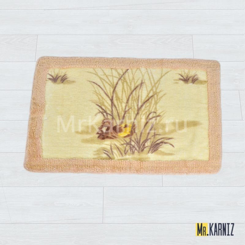 Коврик в ванную Ducks бежевый