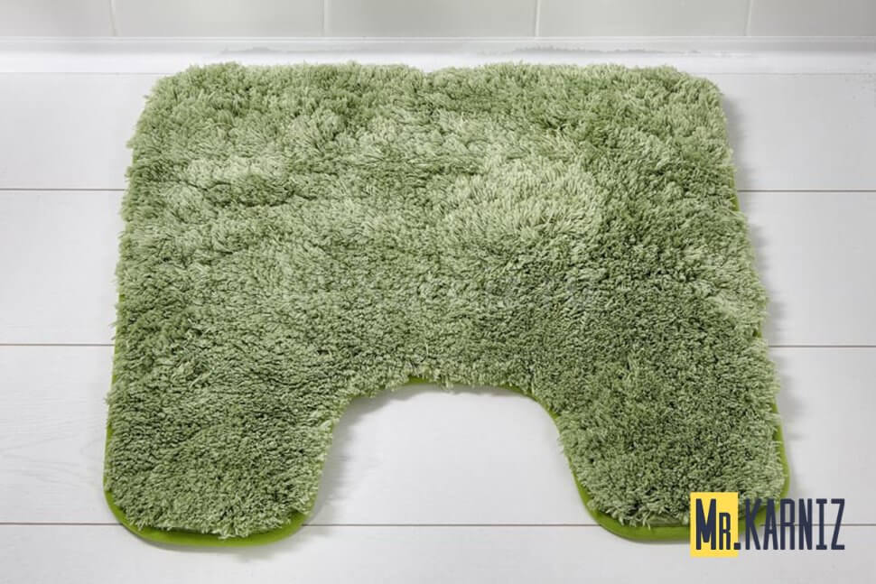 Коврик для туалета Тиволи зелный