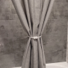 Штора для ванной LEN 180х200 см серая фото 18
