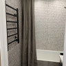 Штора для ванной LEN 180х200 см серая фото 20
