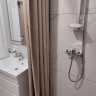 Штора для ванной LEN 240х200 см коричневая фото 16