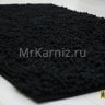 Комплект ковриков для ванной и туалета Люкс черный фото 5