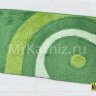 Комплект ковриков для ванной и туалета Орбита зеленый фото 3
