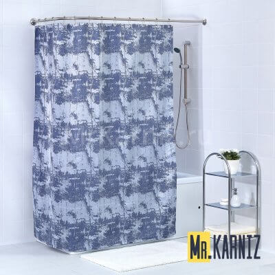 Штора для ванной Жаккард Old Time